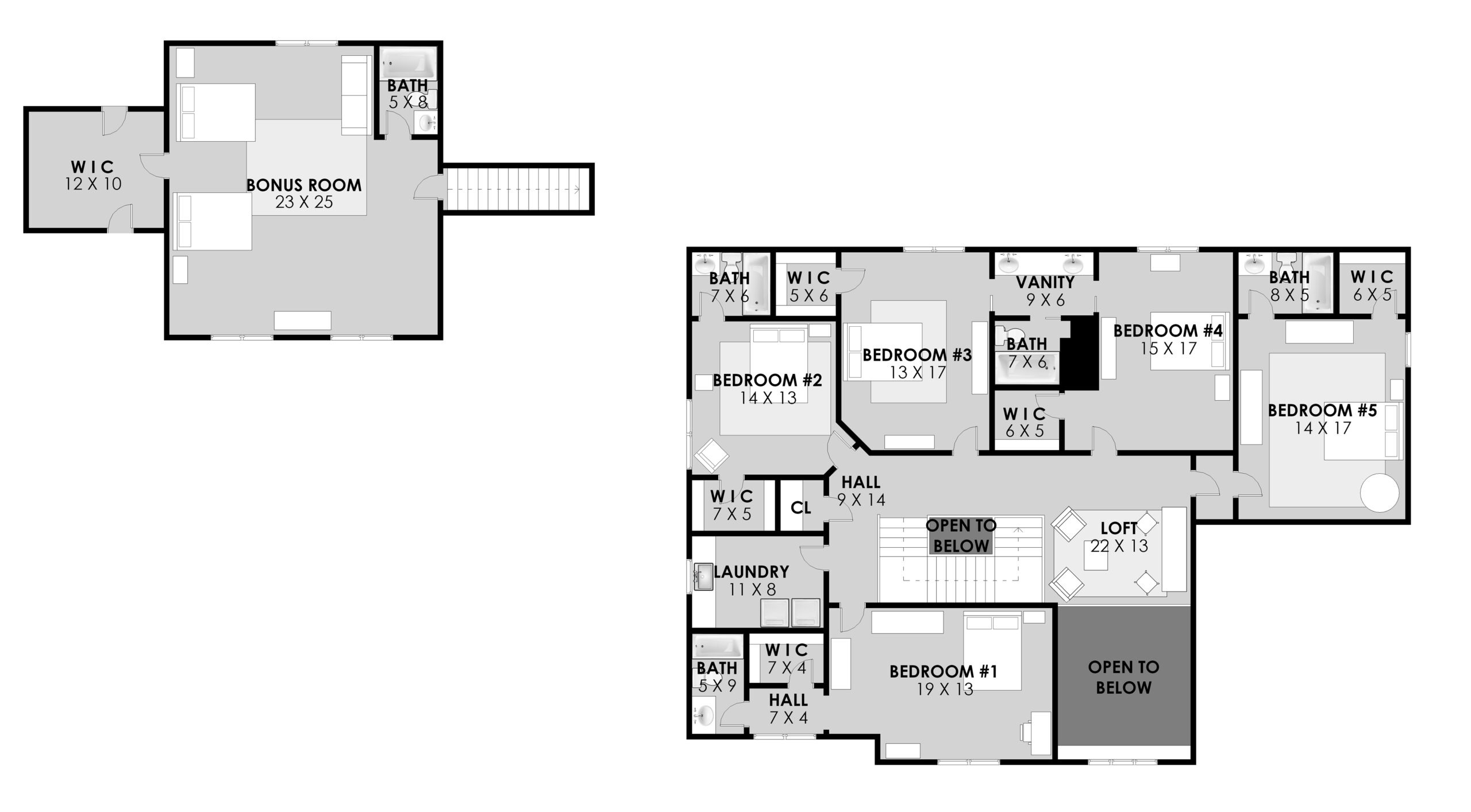 Tranquility Rd - Upper Level and Bonus Room